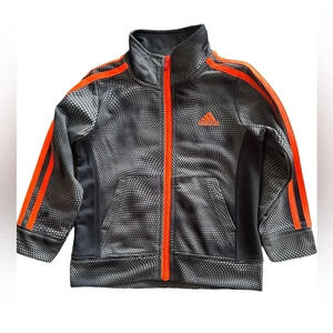 Adidas Full Zip Track Lightweight Jacket Size 2T